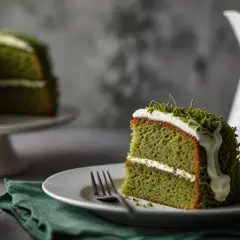 Przepis na ciasto mech Thermomix: Zielony deser z Thermomixu