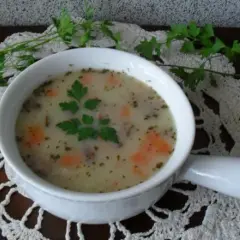 Barszcz biały z butelki - przepis