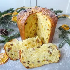 Przepis na oryginalny panettone - Babka i ciasto