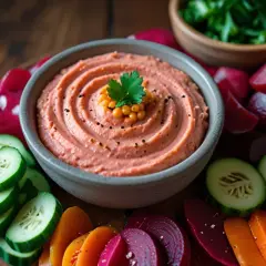 Zdrowa alternatywa: Hummus z burakami i jego wyjątkowy smak oraz korzyści