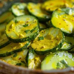 Odkryj łatwy przepis na aromatyczne ogórki curry!