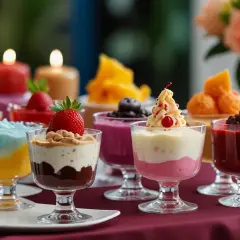 Plastikowe pucharki na desery - praktyczne i eleganckie rozwiązanie
