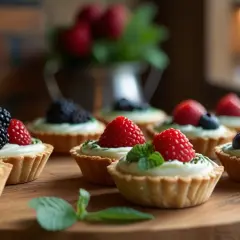 Kruche babeczki z mascarpone: Pyszne i eleganckie na każdą okazję