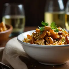 Kaszotto z kurkami: Zdrowa i smaczna propozycja obiadowa pełna aromatu