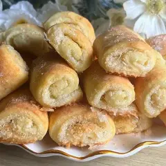 Ciasteczka serowe: Kokosowy raj dla podniebienia