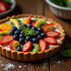 Tarta fit z owocami - zdrowy deser, idealny na każdą okazję