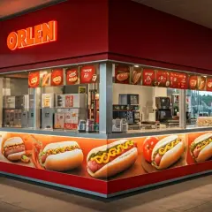 Duży hot dog Orlen - Kalorie i wartości odżywcze
