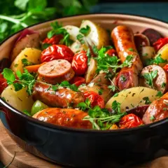 Dania i przepisy z kiełbasą - pomysły na potrawy z kiełbasą