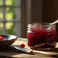Konfitura z czerwonej porzeczki – prosty przepis na domowy dżem