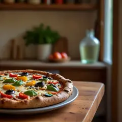 Pizza orkiszowa: Zdrowa alternatywa na pizzę z pełnoziarnistej mąki