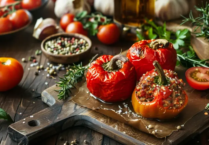 Najlepszy przepis na paprykę faszerowaną mięsem!