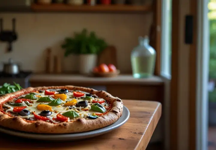 Pizza orkiszowa: Zdrowa alternatywa na pizzę z pełnoziarnistej mąki