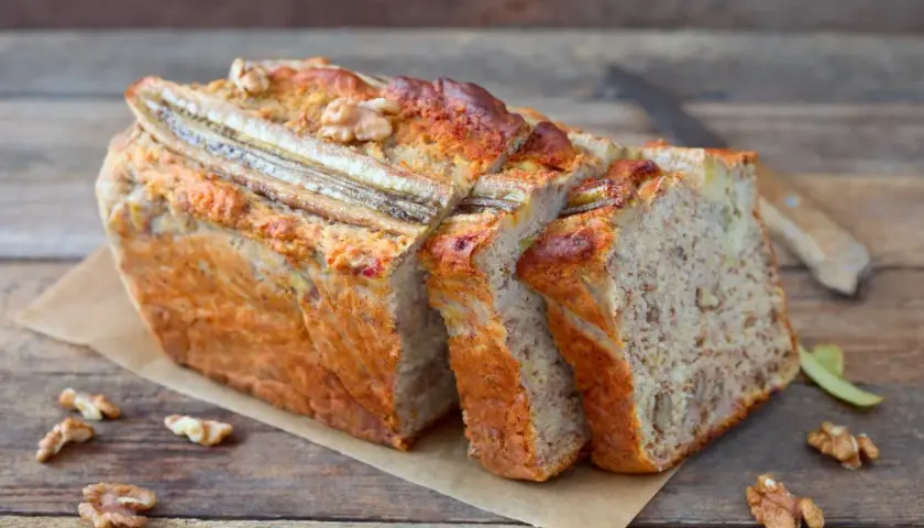 Chlebek bananowy bez jajek: puszysty i bez zakalca. Mój przepis!