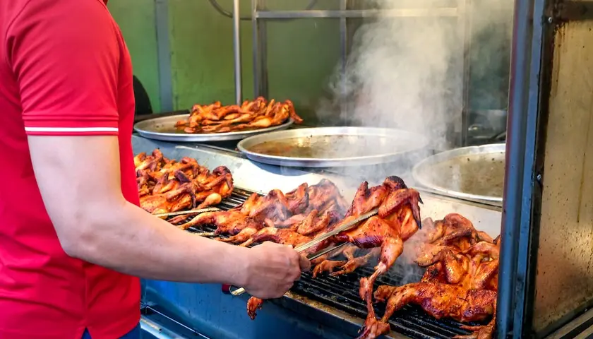 Sos BBQ z suszonymi pomidorami do kurczaka z grilla