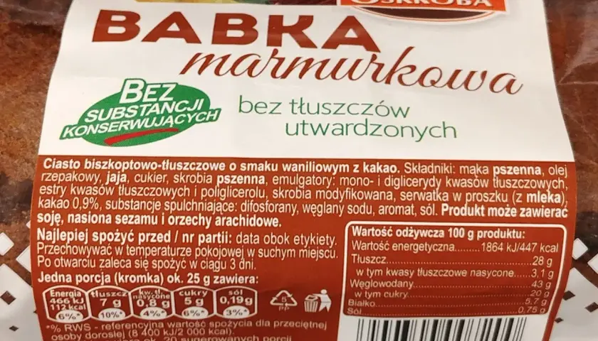 Ile kcal ma babka? Zaskakujące różnice w kaloryczności ciast
