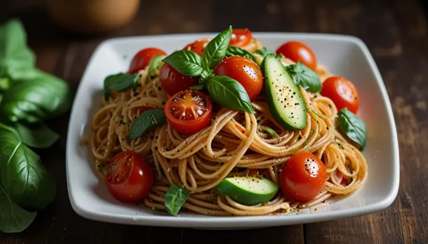 Zdrowe przepisy na fit spaghetti z warzywami: Szybki i pyszny obiad 