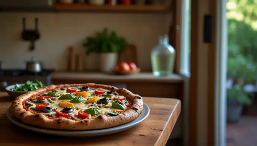 Pizza orkiszowa: Zdrowa alternatywa na pizzę z pełnoziarnistej mąki