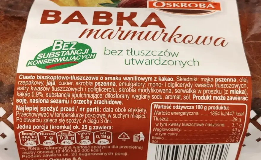 Ile kcal ma babka? Zaskakujące różnice w kaloryczności ciast