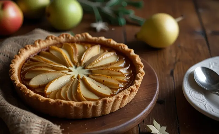 Tarta z gruszkami i serem - idealna na każdą okazję i święto
