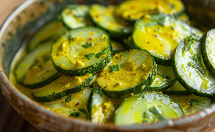 Odkryj łatwy przepis na aromatyczne ogórki curry!