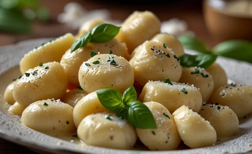 Gnocchi z sosem śmietanowym: Przepis na pyszne gnocchi z kremowym sosem