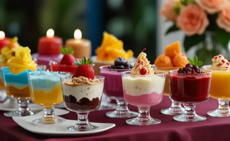 Plastikowe pucharki na desery - praktyczne i eleganckie rozwiązanie