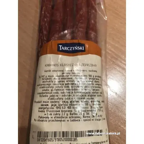 Kabanosy i ich kalorie: Zaskakujący przewodnik po wartościach odżywczych