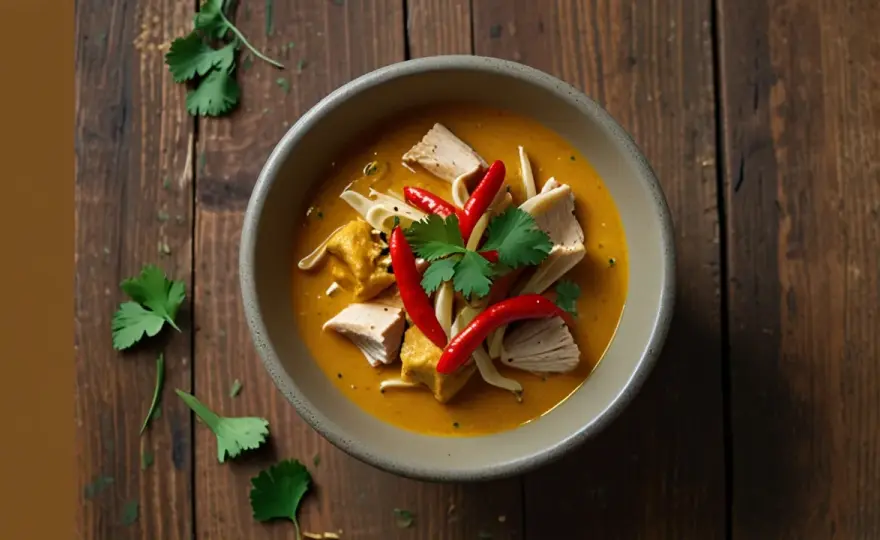 Makaron z kurczakiem curry – jak zrobić aromatyczne danie w stylu indyjskim