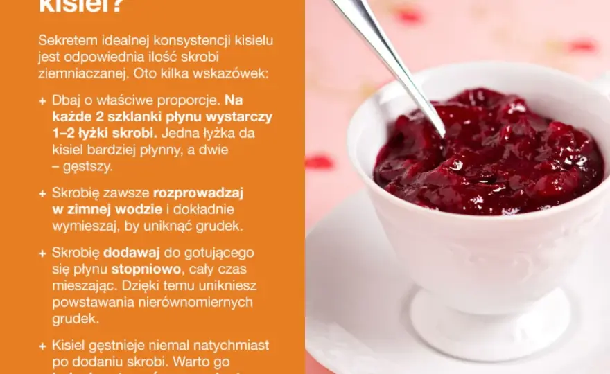 Jak zrobić kisiel z mąki ziemniaczanej – prosty przepis na pyszny deser