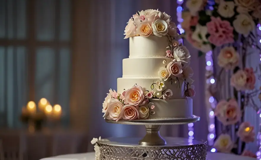 Eleganckie torty z kwiatami: Połączenie smaku i estetyki w jednym