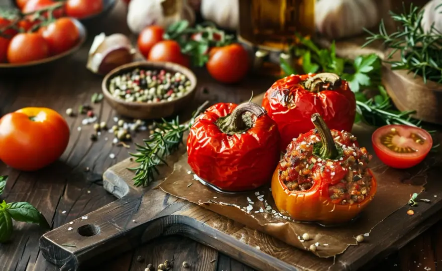 Najlepszy przepis na paprykę faszerowaną mięsem!