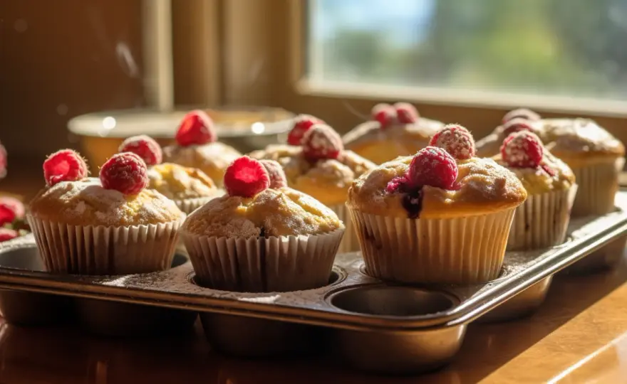 Przepis na muffinki z nadzieniem - pyszne babeczki z nadzieniem