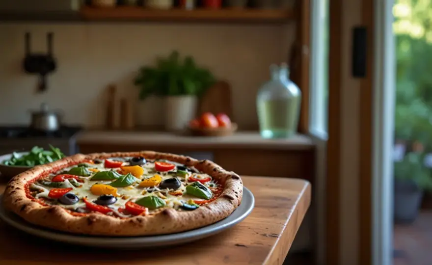Pizza orkiszowa: Zdrowa alternatywa na pizzę z pełnoziarnistej mąki