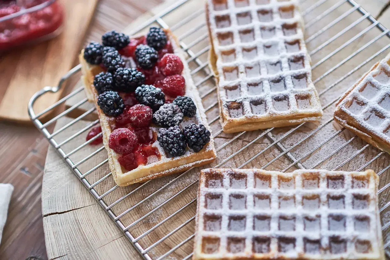 Idealne gofry bez glutenu: Chrupiące jak z budki! Przepis