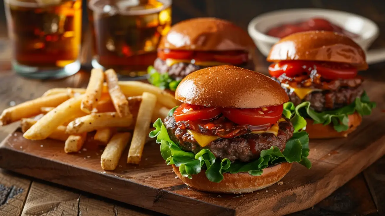 Zdjęcie Mini burgery - idealny przepis na imprezę z przyjaciółmi!